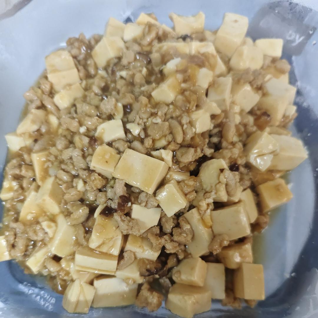 肉末嫩豆腐｜嫩滑口感爽口！这道快手菜超级下饭！！（减脂少油版）