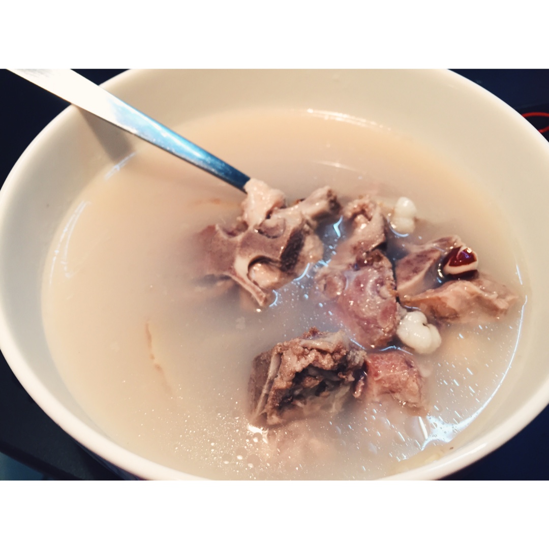 清凉补排骨汤