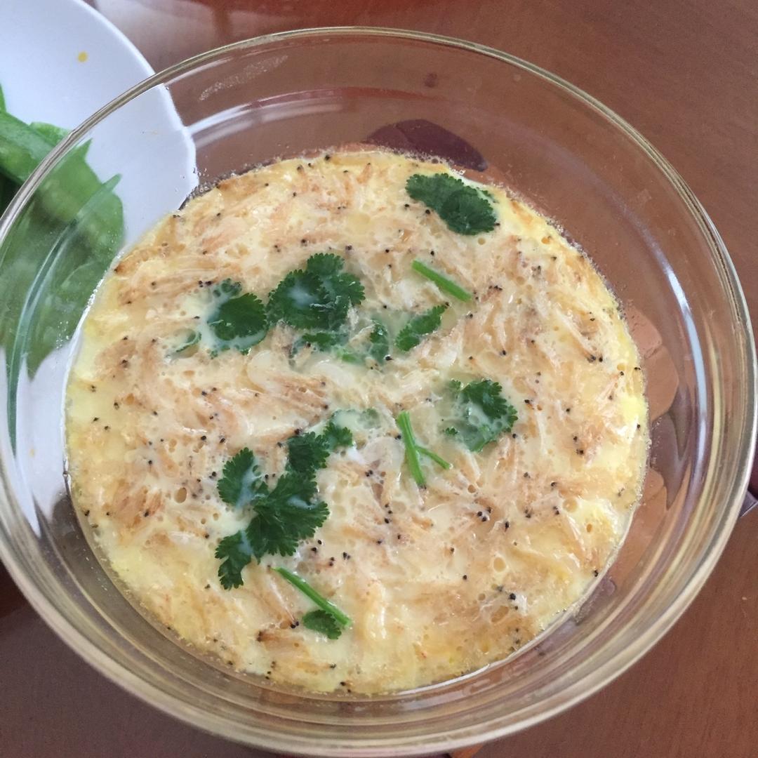 虾皮蒸蛋