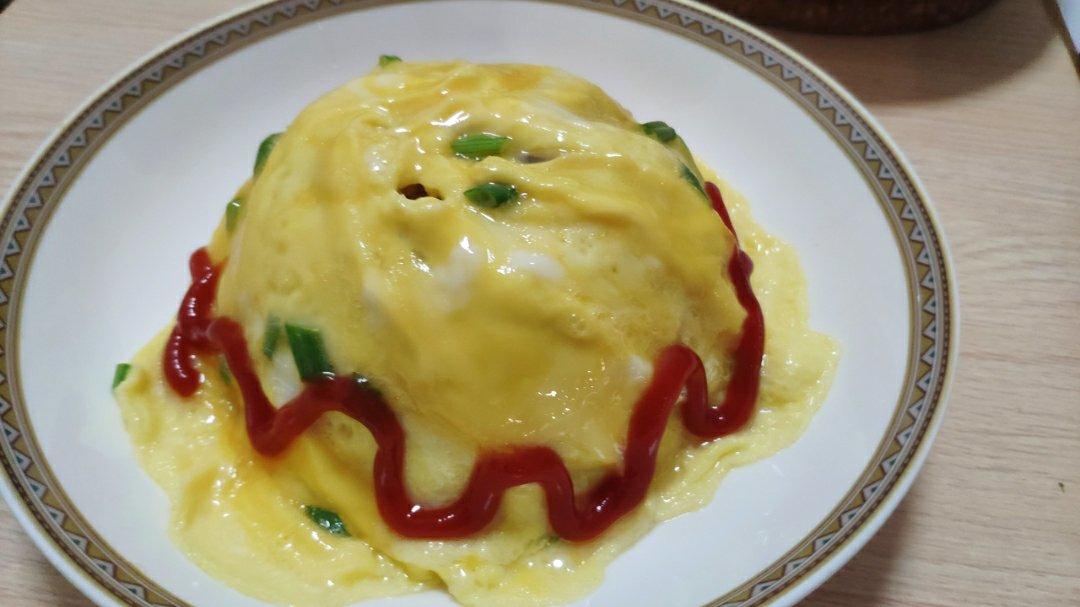 颜值高又好做的裙子蛋包饭