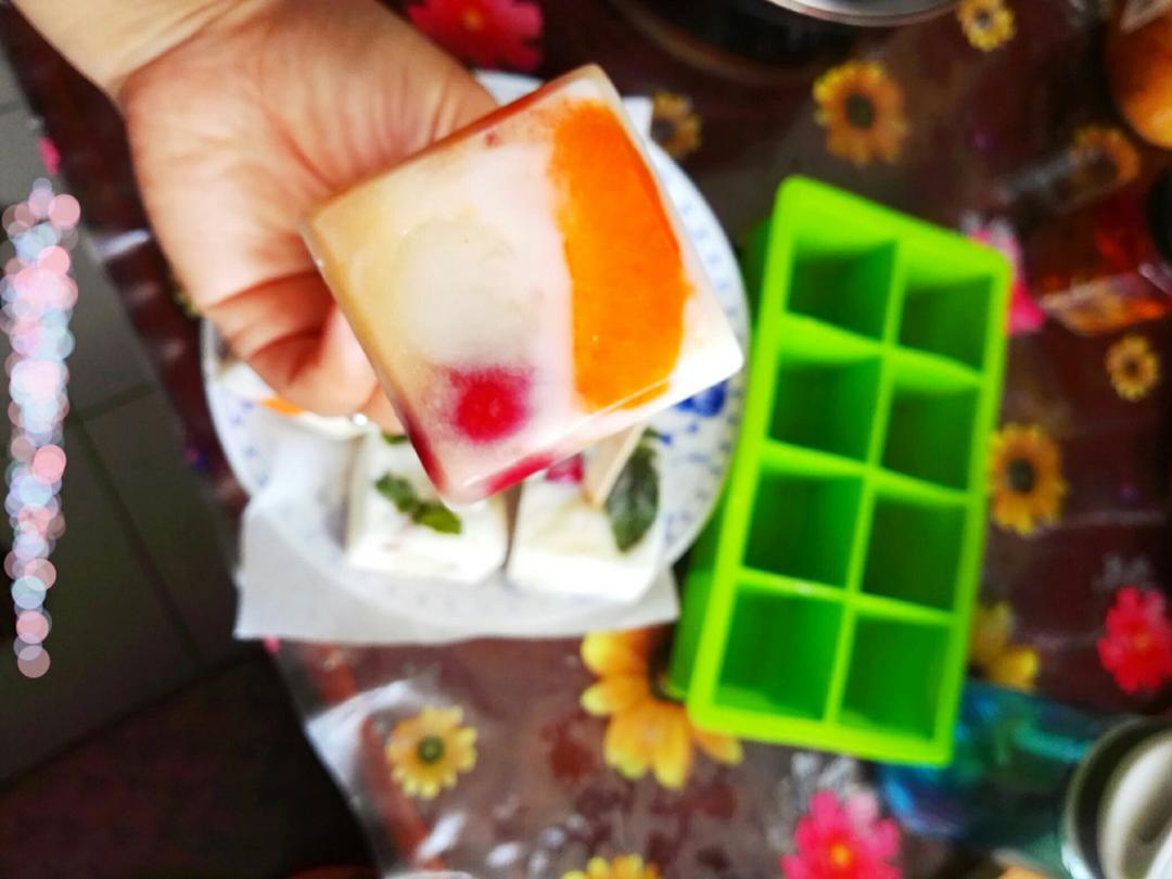 酸奶 火龙果 芒果 水果 雪糕