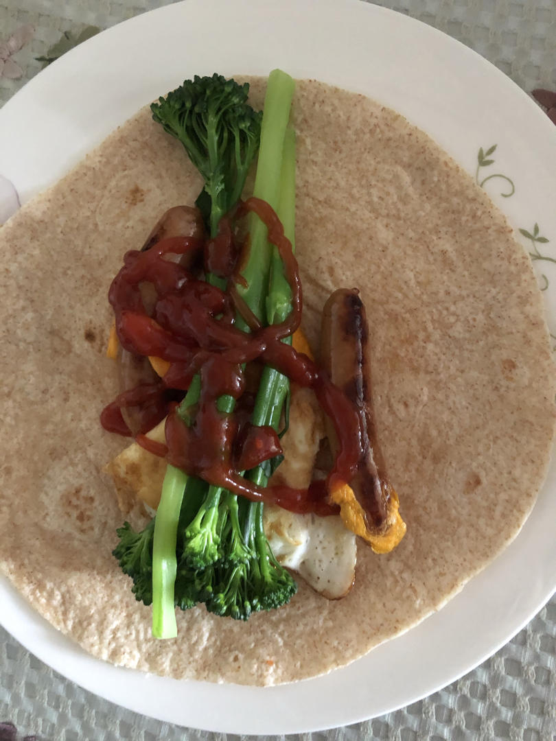 【麦西恩卷饼】超快手早餐鸡蛋卷饼