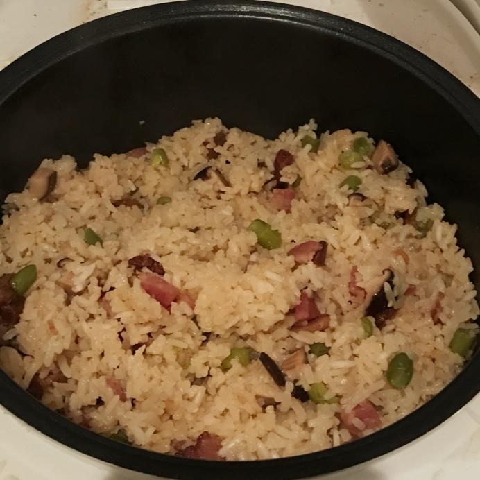 豆角焖饭（豪华配料版）