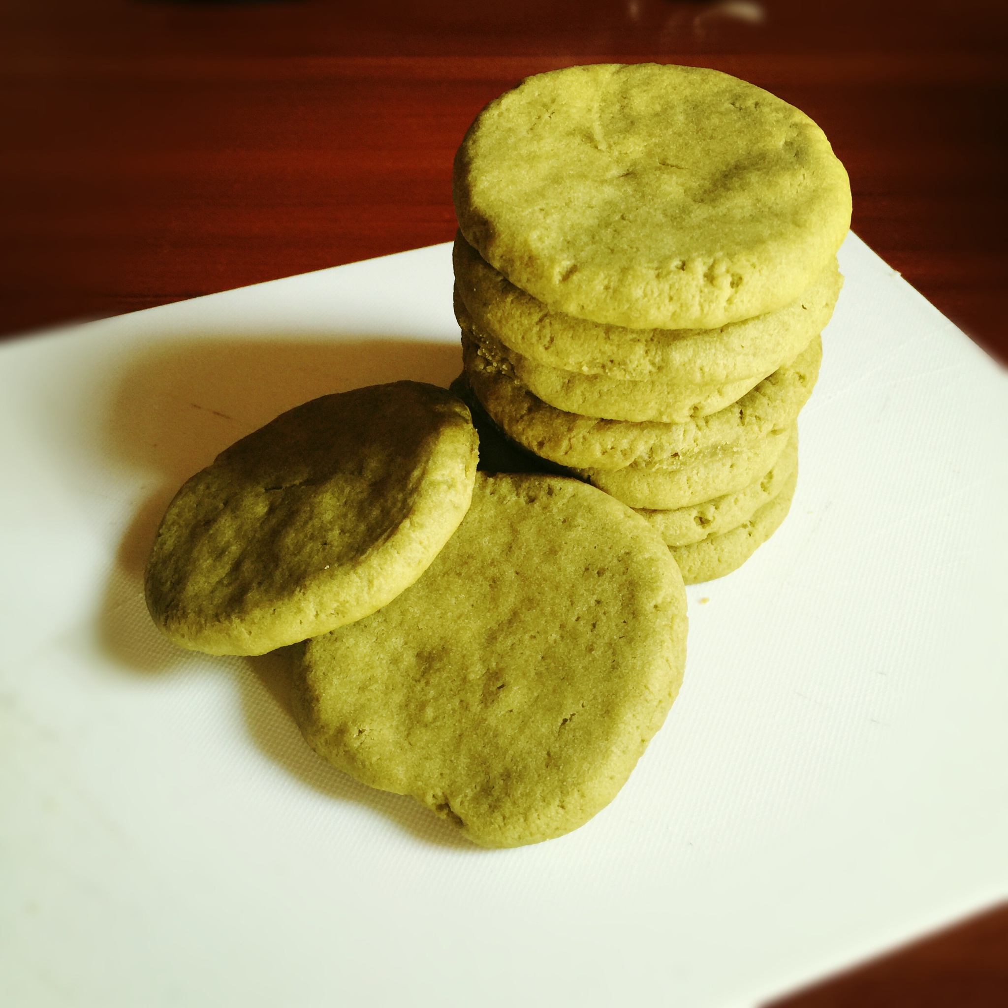 抹茶软曲奇（无蛋）