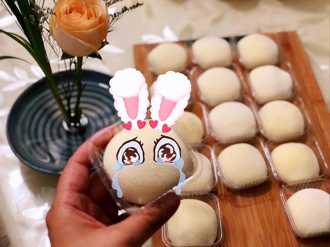 奶味浓郁的糯米糍冰淇淋
