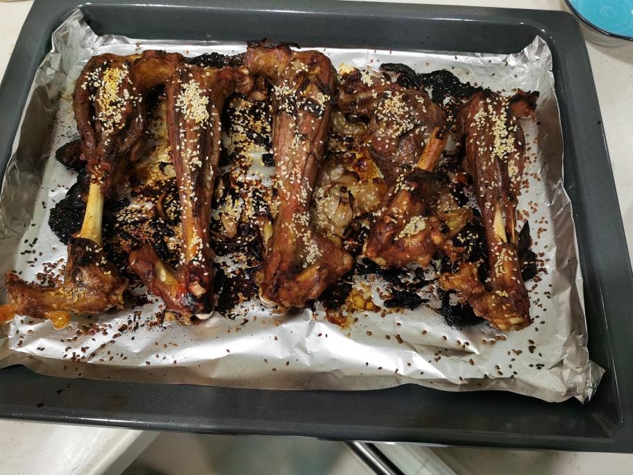 烤羊棒骨的做法
