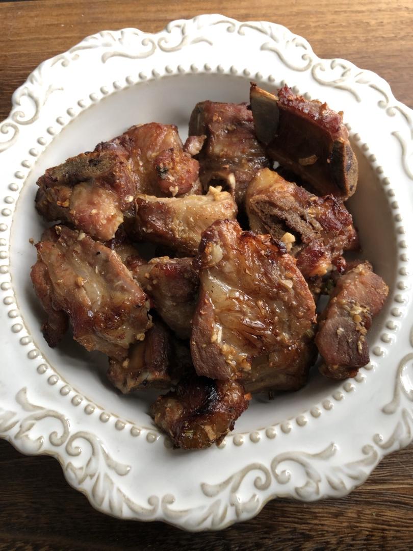 香到骨头里的蒜香排骨（烤箱）