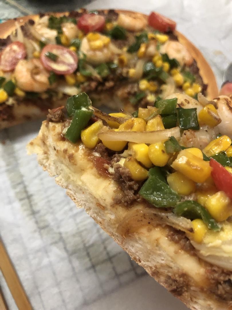 8寸披萨饼皮做法（🉑️厚🉑️薄，🉑️脆🉑️软）4张