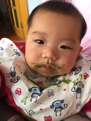 菠菜山药泥  六个月宝宝辅食的做法 步骤10