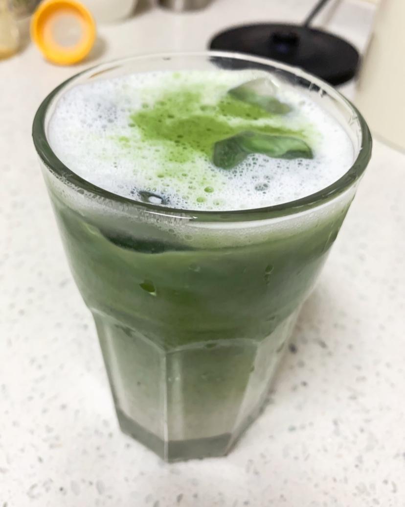 无糖抹茶拿铁