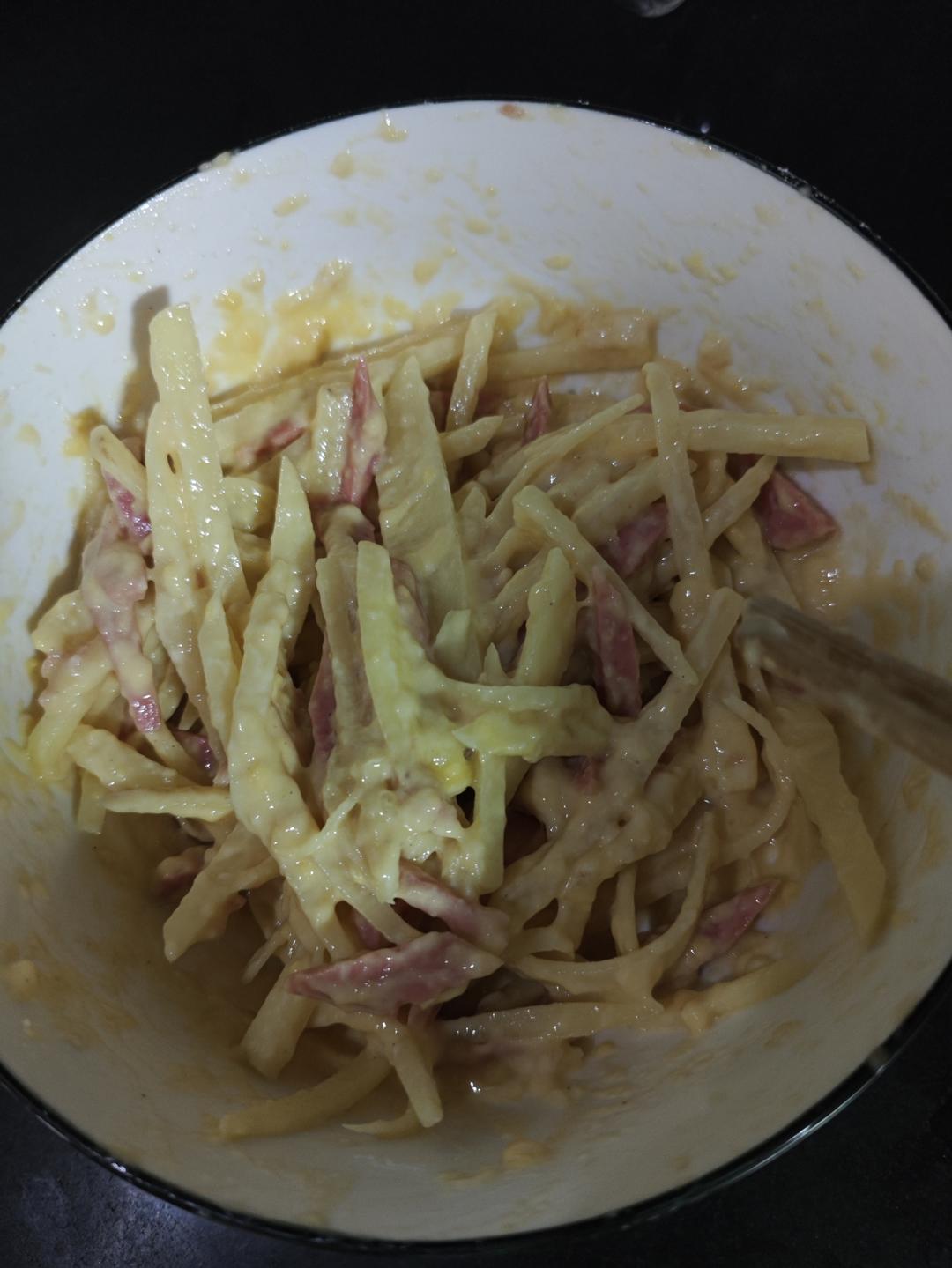 土豆饼(土豆胡萝卜丝饼)