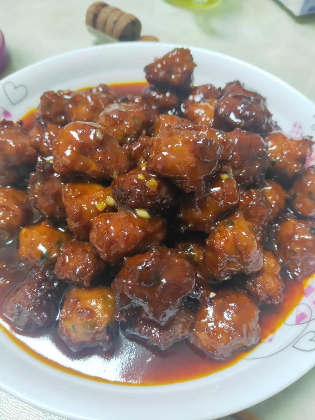 家常糖醋小肉丸