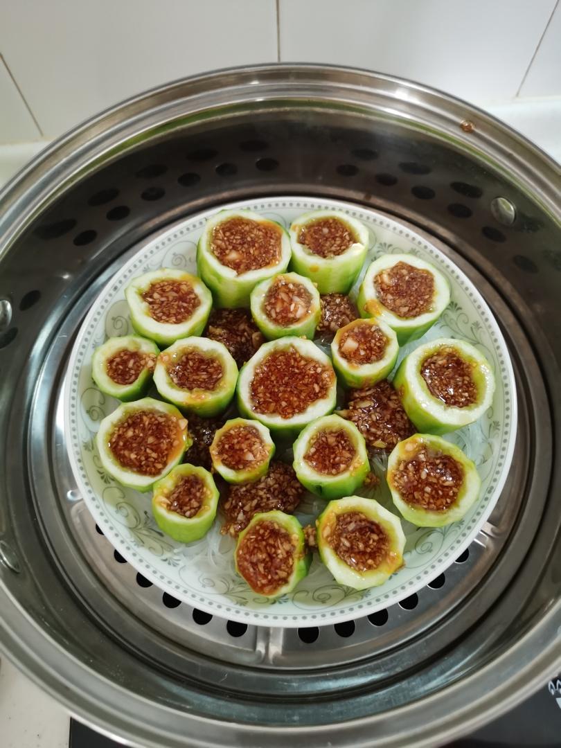 吃出肉味的清蒸蒜蓉丝瓜