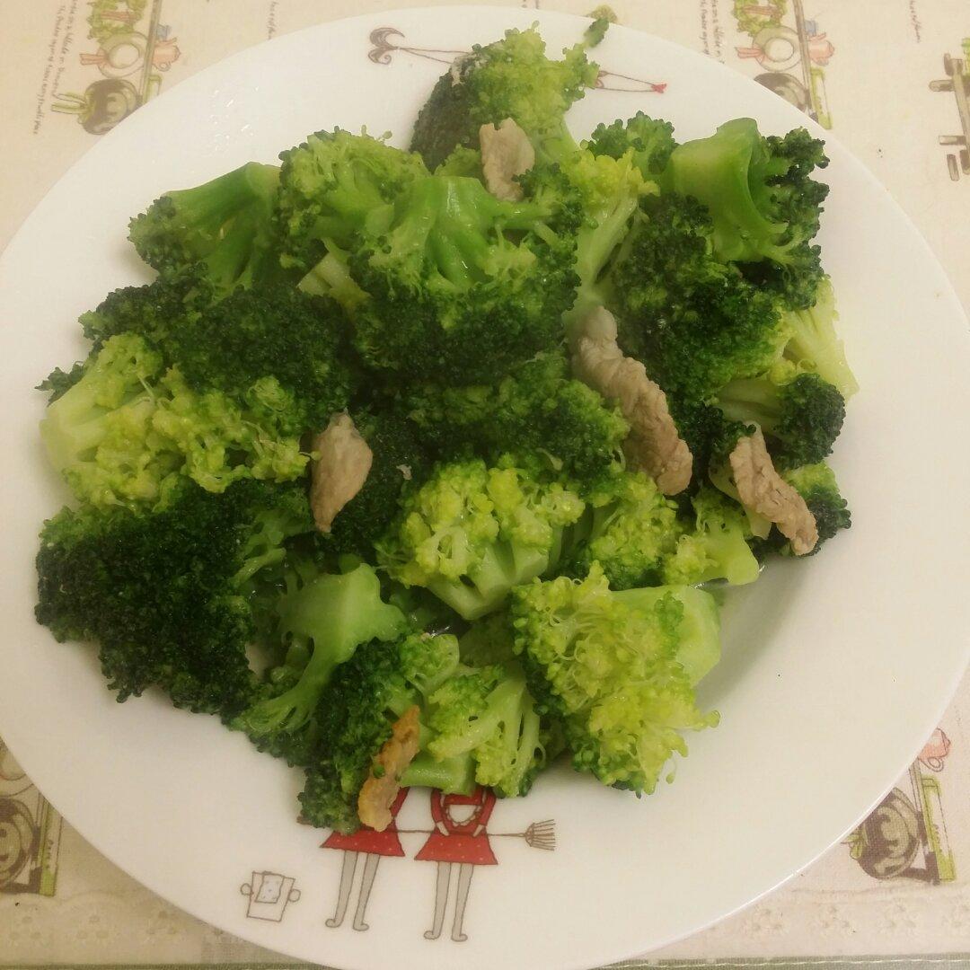 清炒西兰花