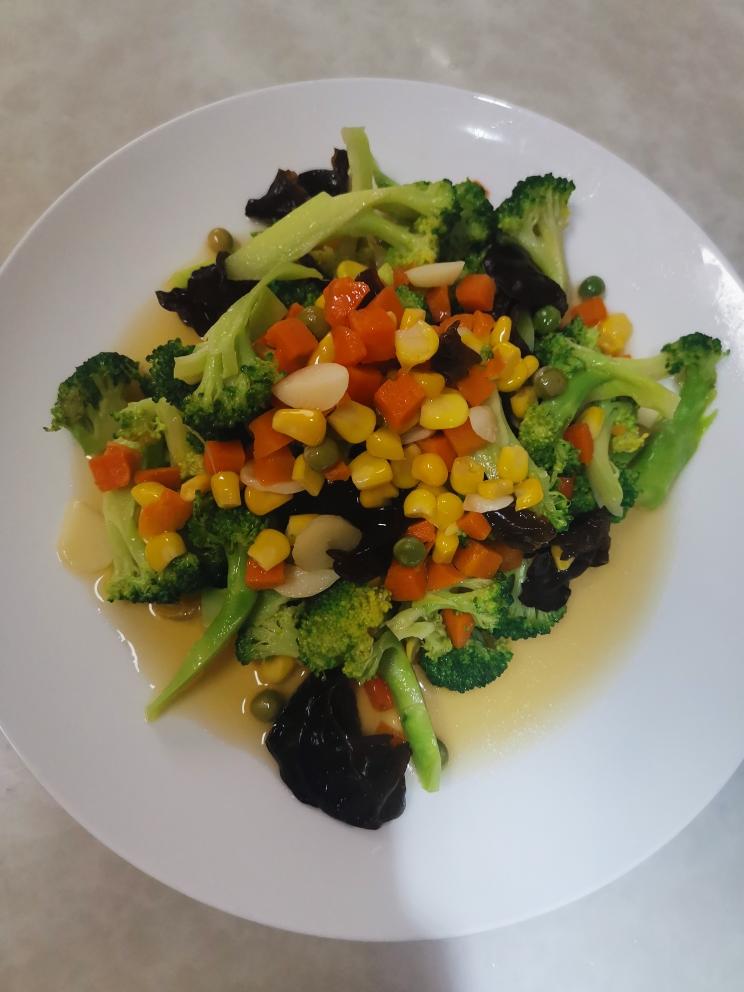 有点好看的清炒西兰花的做法