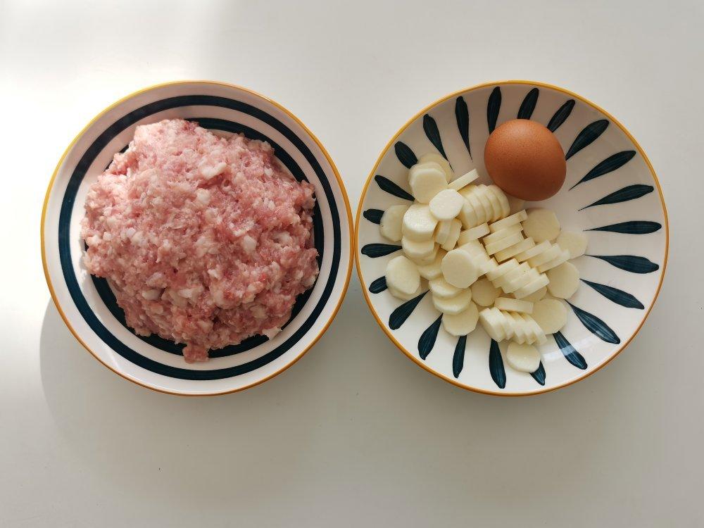 团圆山药蒸肉饼