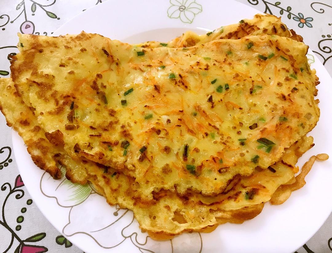 葱花蛋饼（快手营养早餐）