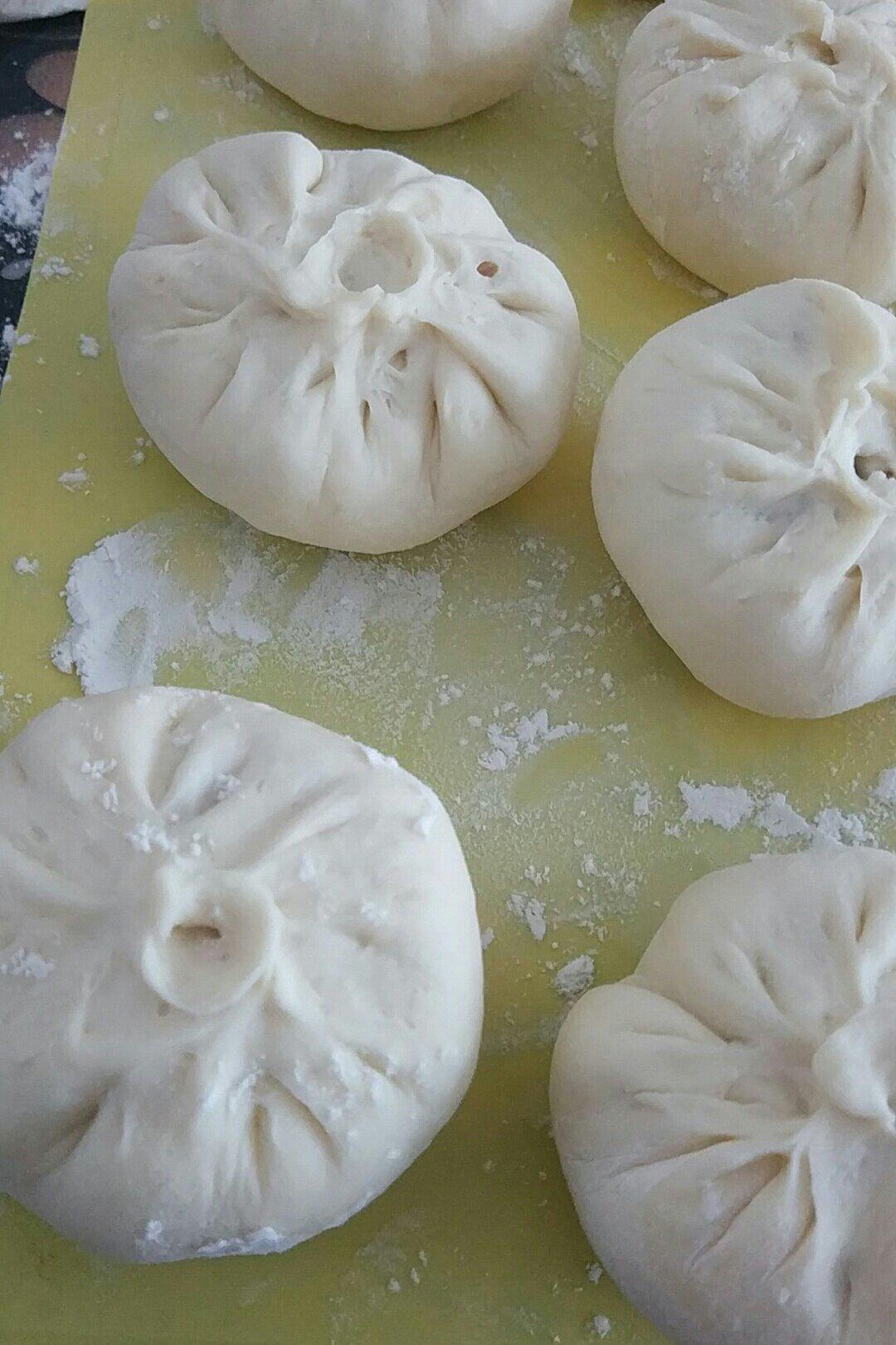 手工包子（肚脐包）