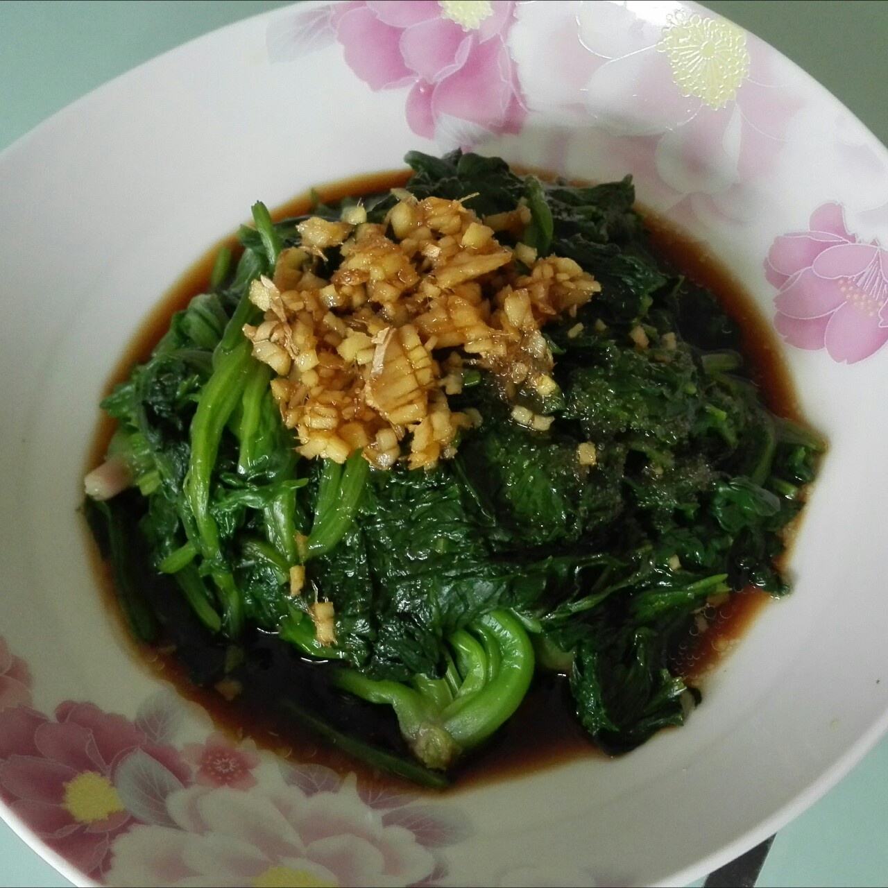 姜汁菠菜