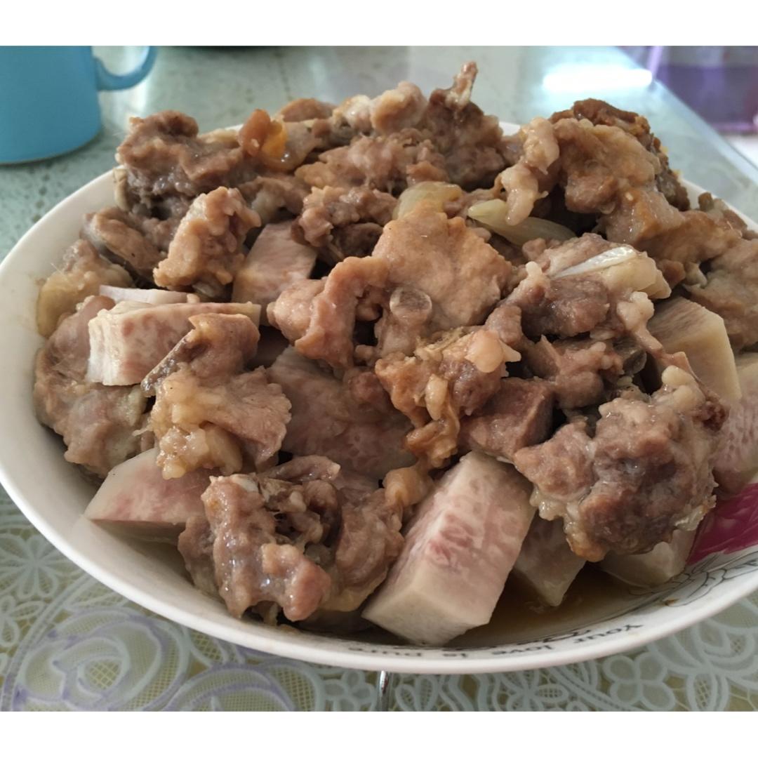 香芋蒸排骨