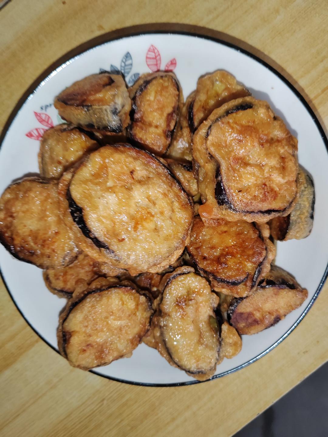 香煎土豆泥茄盒