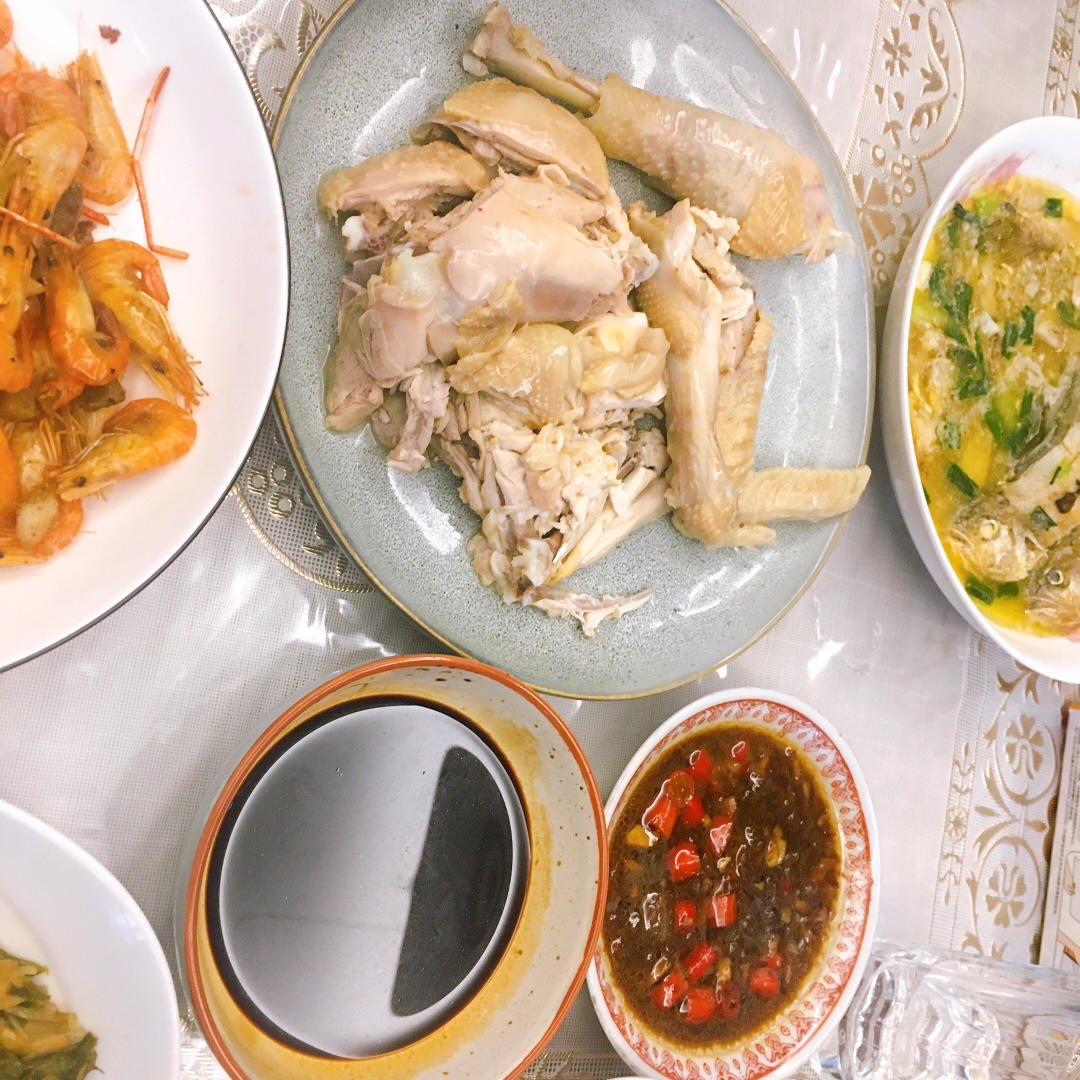 电饭锅海南鸡饭