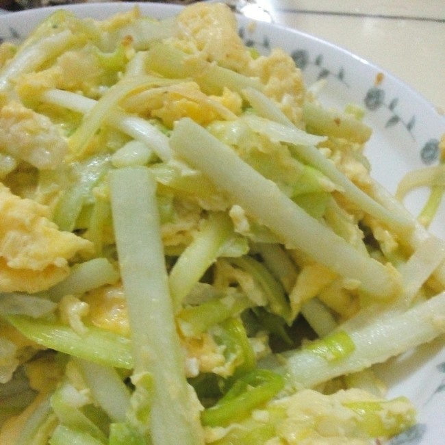 韭黄炒蛋