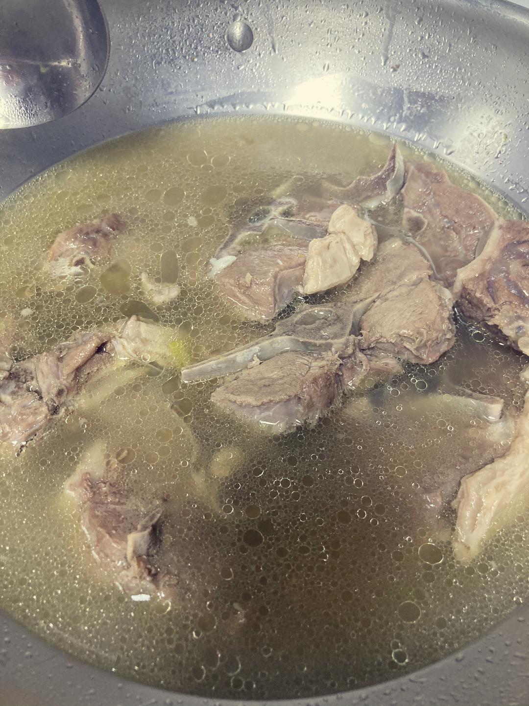 〖家常自制〗水煮羊蝎子+羊肉粉的做法