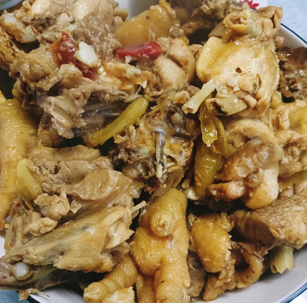 泡椒炒鸡