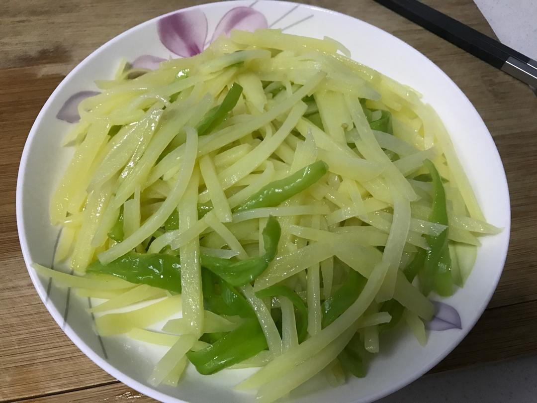 青椒土豆丝