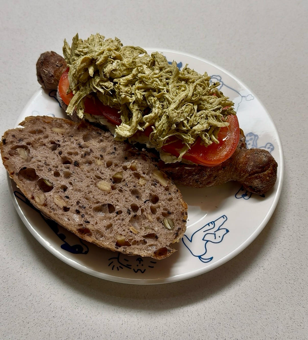 纯奶手撕吐司的做法 步骤1