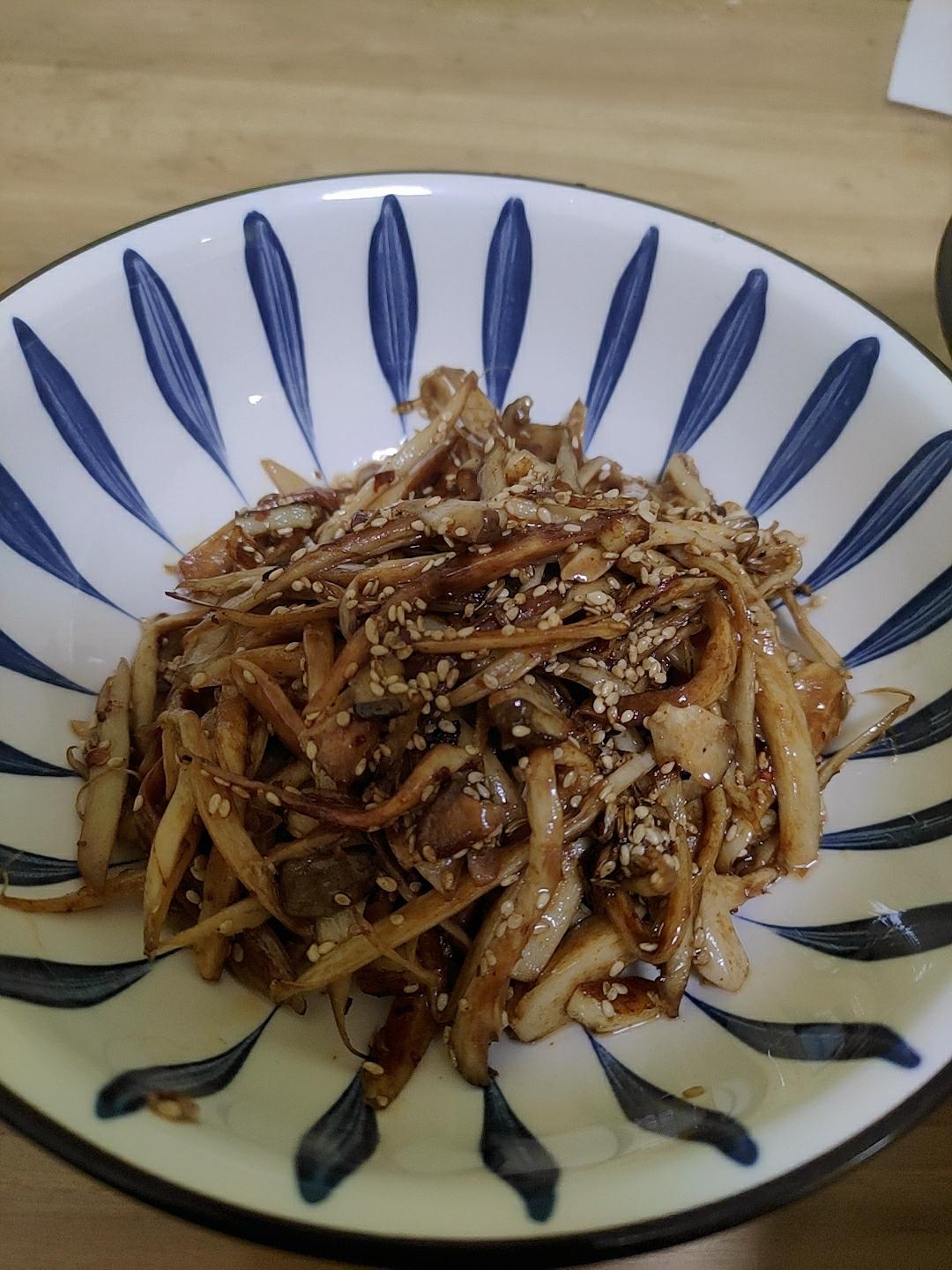 越嚼越香‼️比肉还要好吃👉干煸孜然杏鲍菇