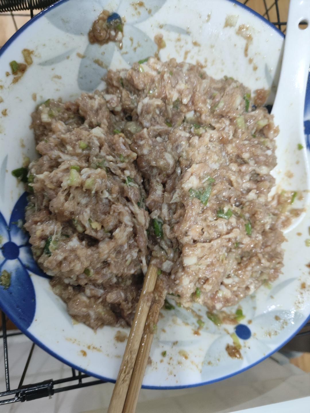 猪肉大葱饺子馅超级简单