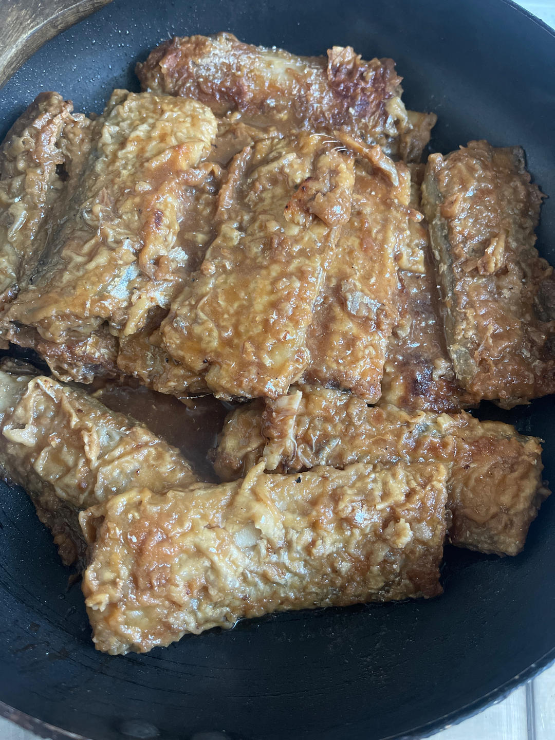 烹带鱼（小糖醋口味）