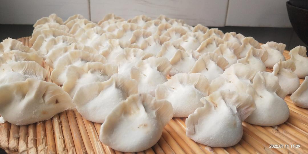 皮儿薄，肚圆龙利鱼水饺