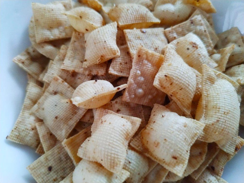 豆腐皮泡泡脆（千张泡泡）万万没想到的美食😋