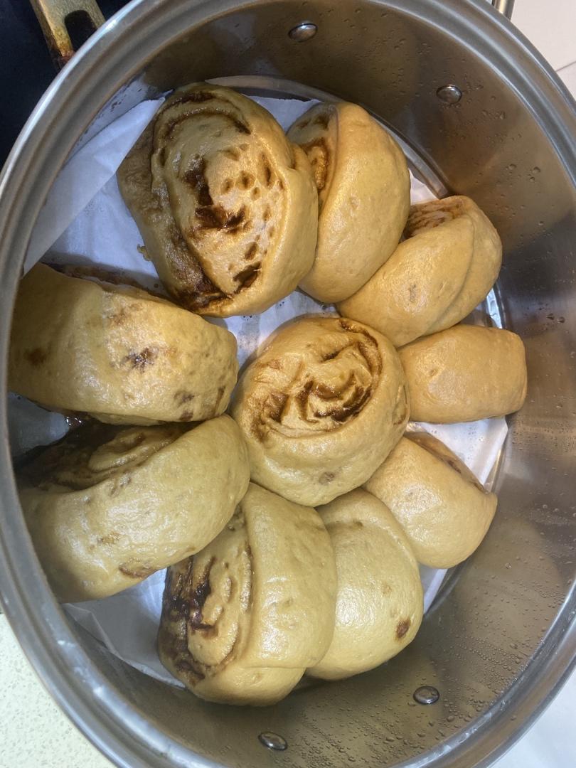 奶香红糖馒头（第一次就成功）