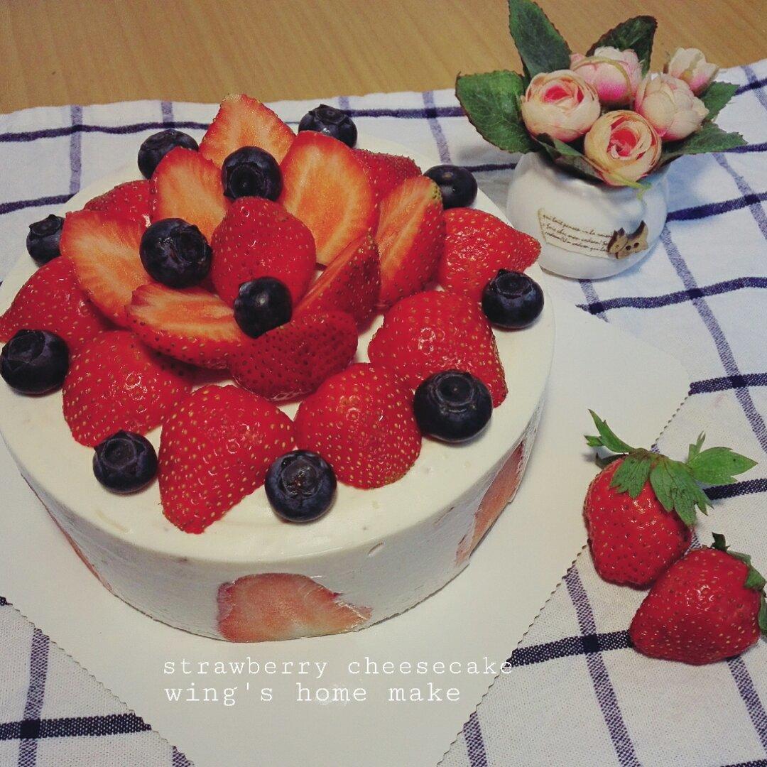 《Tinrry下午茶》教你做草莓芝士慕斯（6寸配方）