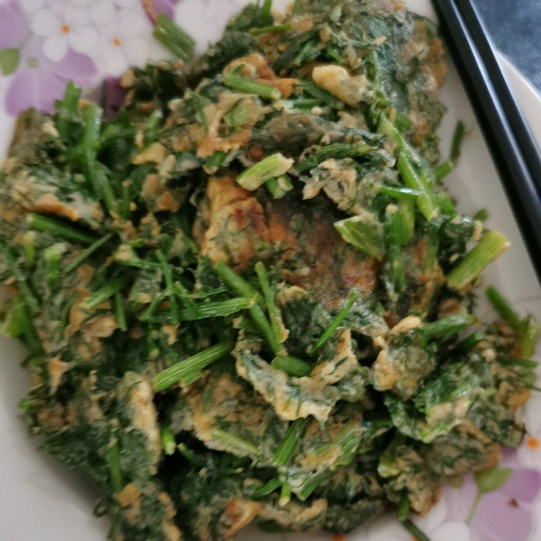 茴香炒鸡蛋 ☞小时候的味道