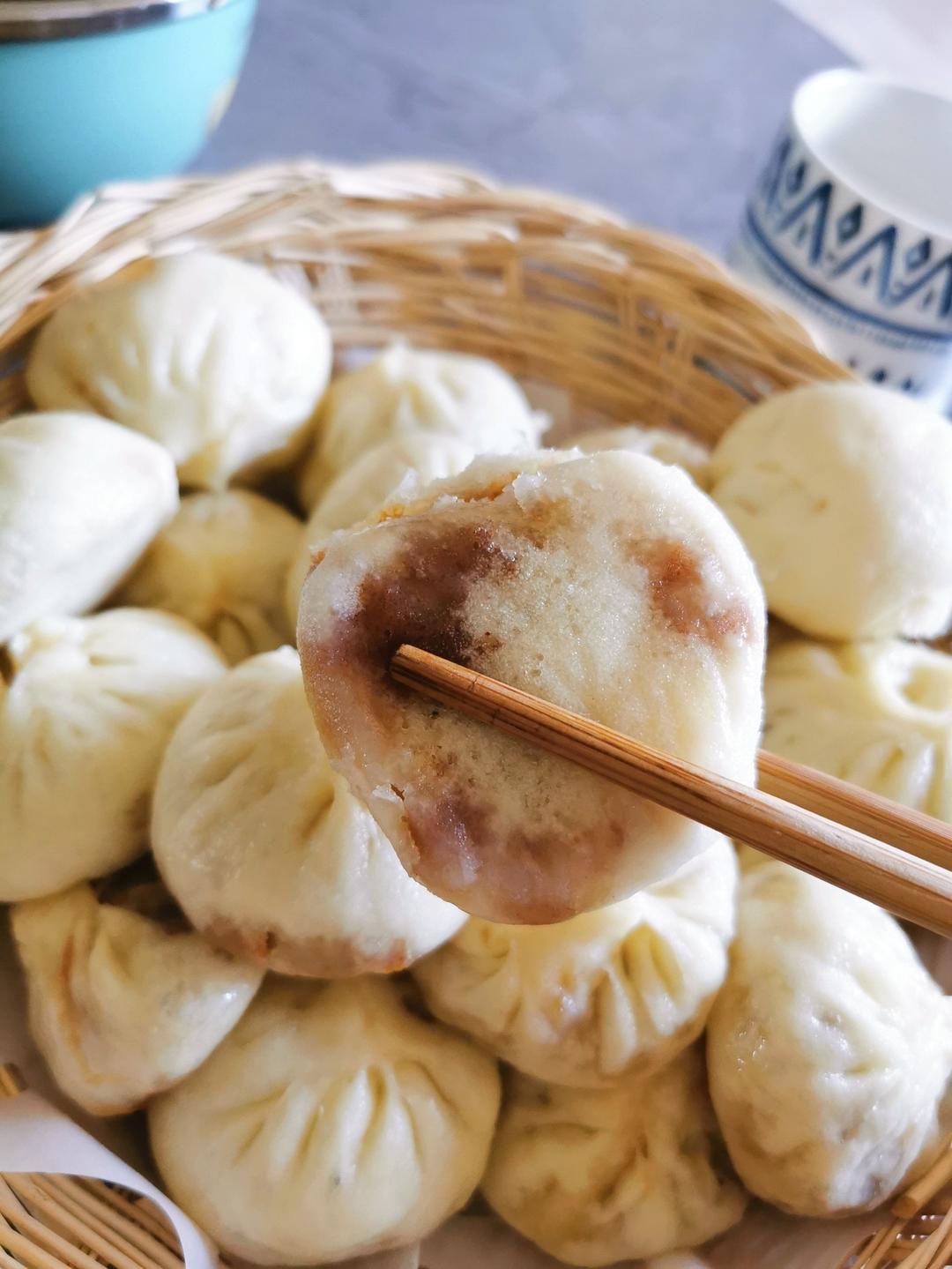鲜肉包子馅（多姜多葱多香油）