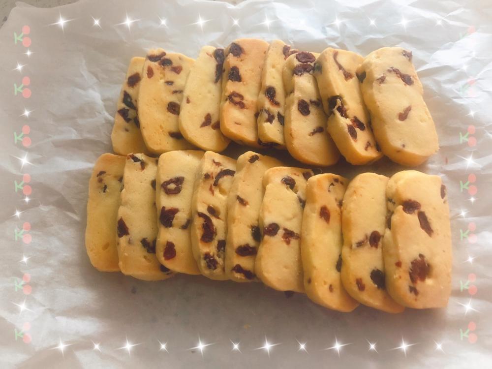 低糖少油版蔓越莓饼干