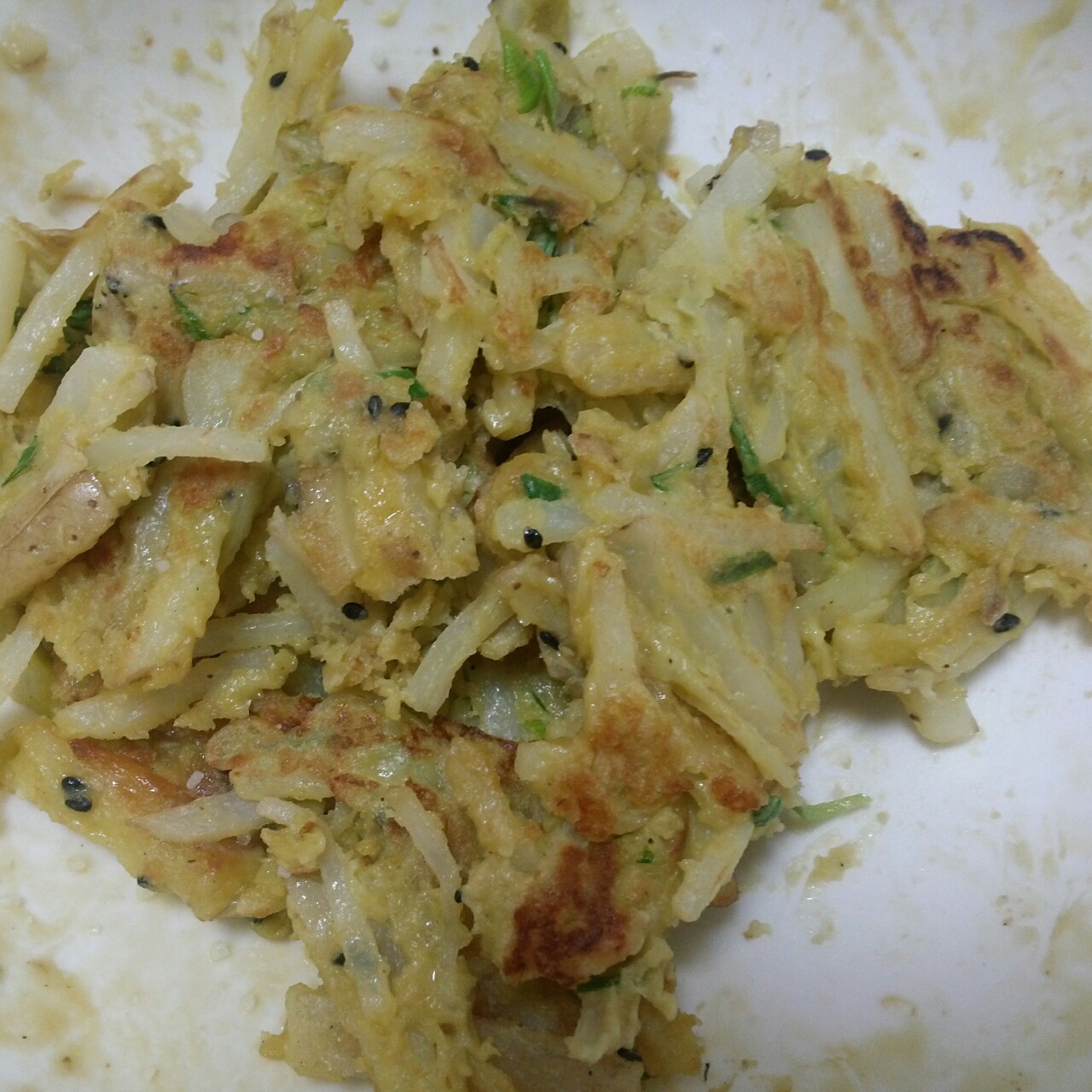鸡蛋土豆饼
