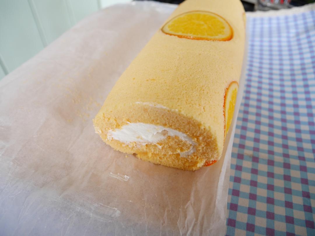 橙香蛋糕卷