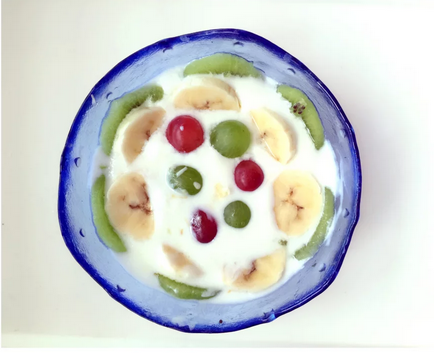 酸奶水果沙拉