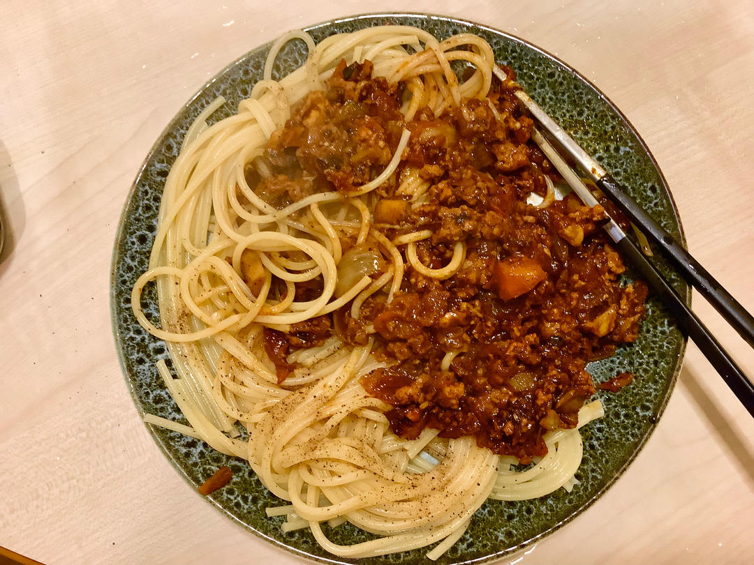 番茄肉酱意面