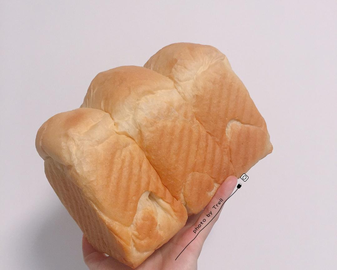 纯奶手撕吐司的做法 步骤1