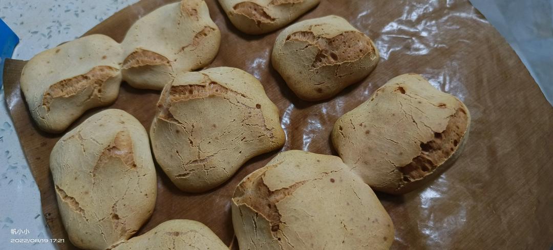 用糯米粉和牛奶就能做的麻薯饼（松下蒸烤箱JK180）