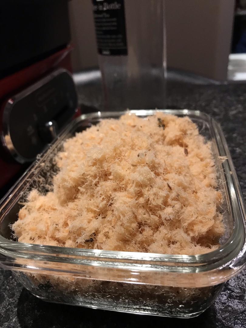 面包机三文鱼松