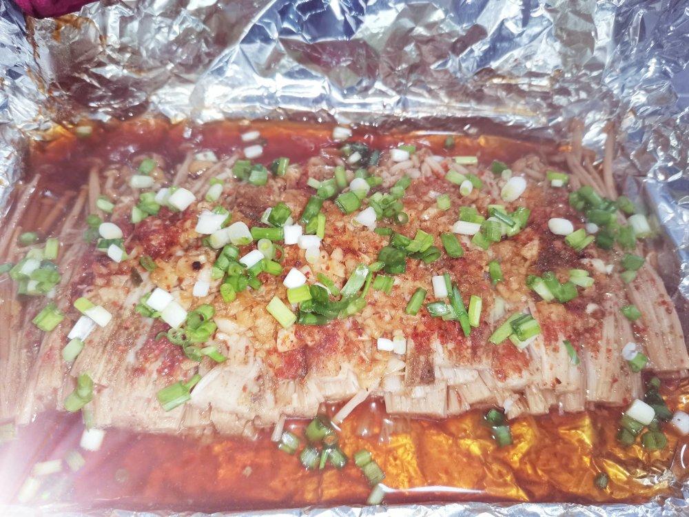 蒜蓉孜然烤金针菇