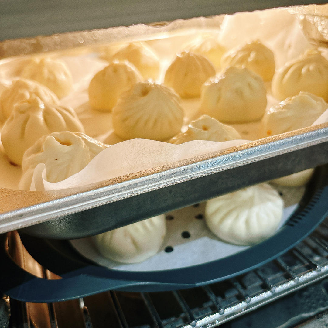 三鲜素菜包~比肉包还好吃